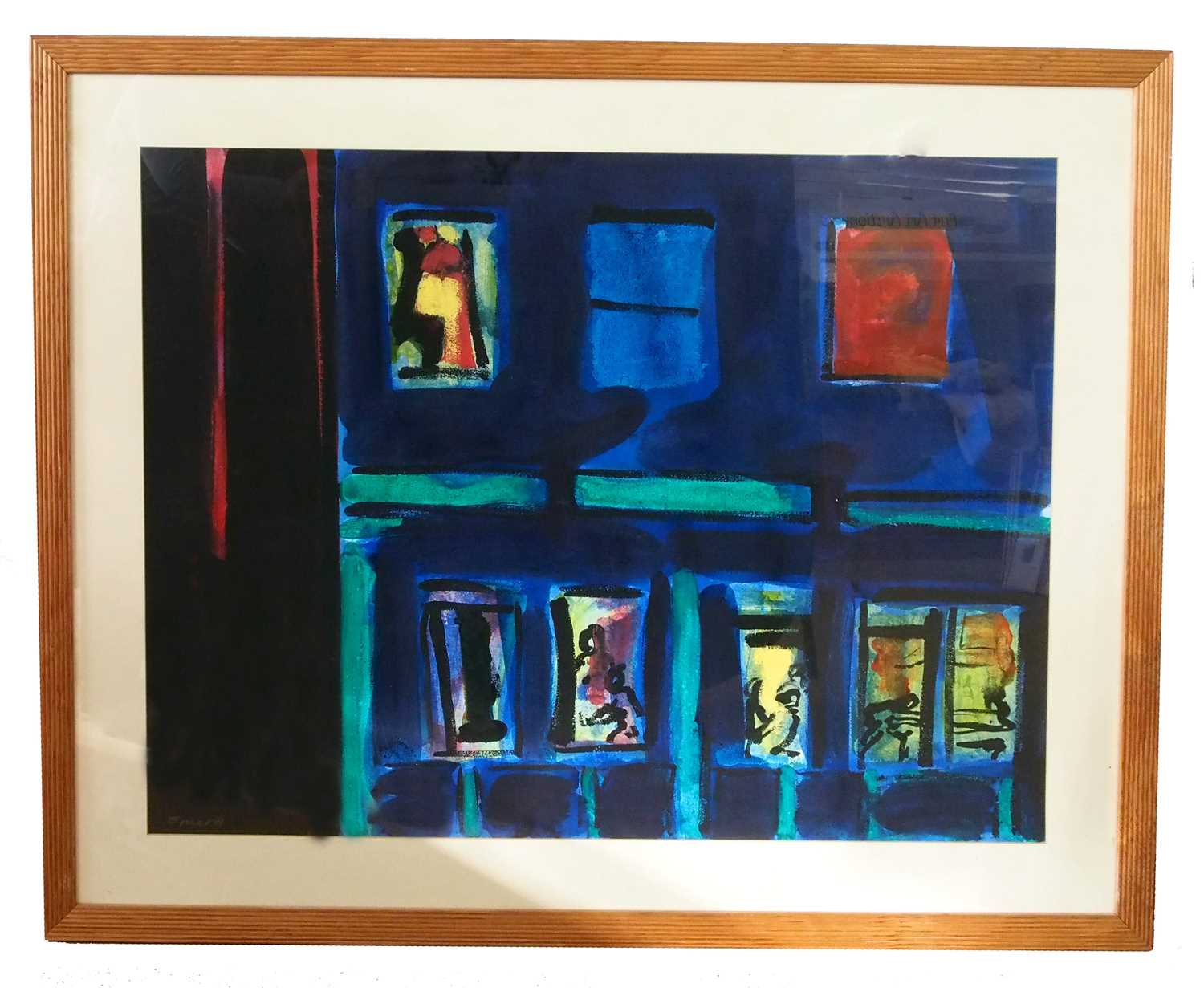 Lot 75 - Bruer Tidman (British, b.1939), Abstract mixed...
