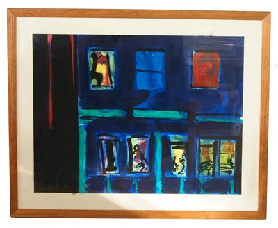 Lot 75 - Bruer Tidman (British, b.1939), Abstract mixed...
