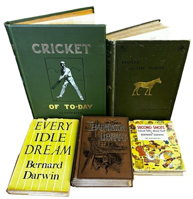Lot 95 - Sports. Five volumes including DARWIN...