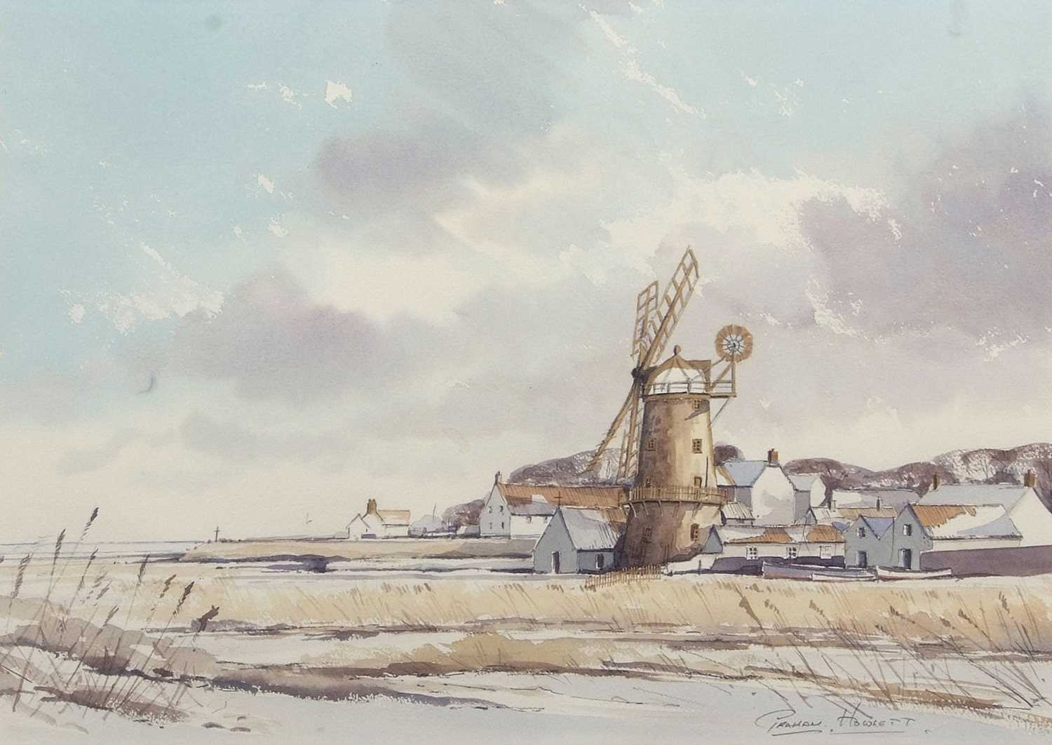 Lot 418 - Graham Howlett (British, 20th century), Cley...