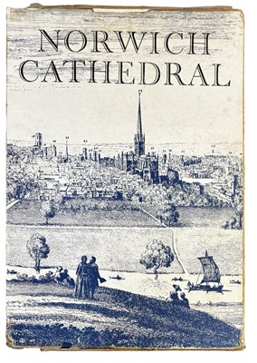 Lot 1237 - JOHN ADEY REPTON: NORWICH CATHEDRAL AT THE END...