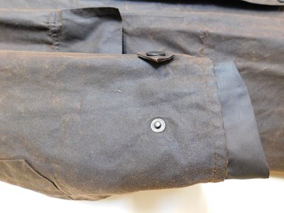 Lot 217 - A Barbour 'Stockman' coat, full length wax...