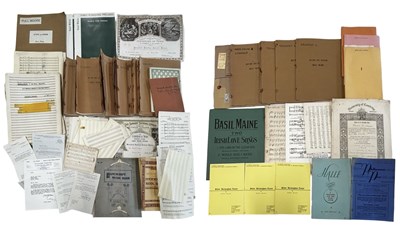 Lot 1309 - A large collection of sheet-music, both...