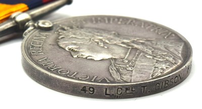 Lot 9 - Victorian Queens South Africa Medal impressed...