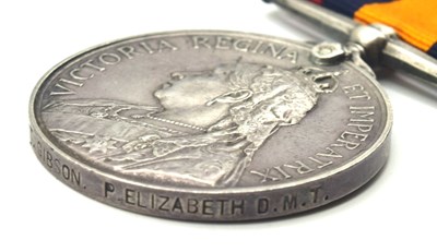 Lot 9 - Victorian Queens South Africa Medal impressed...