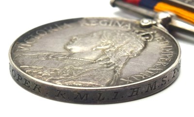 Lot 11 - Victorian Queens South Africa Medal impressed...
