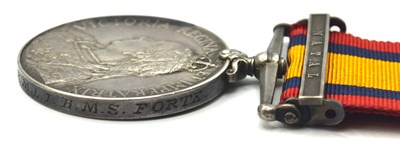 Lot 11 - Victorian Queens South Africa Medal impressed...