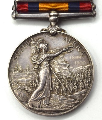 Lot 11 - Victorian Queens South Africa Medal impressed...