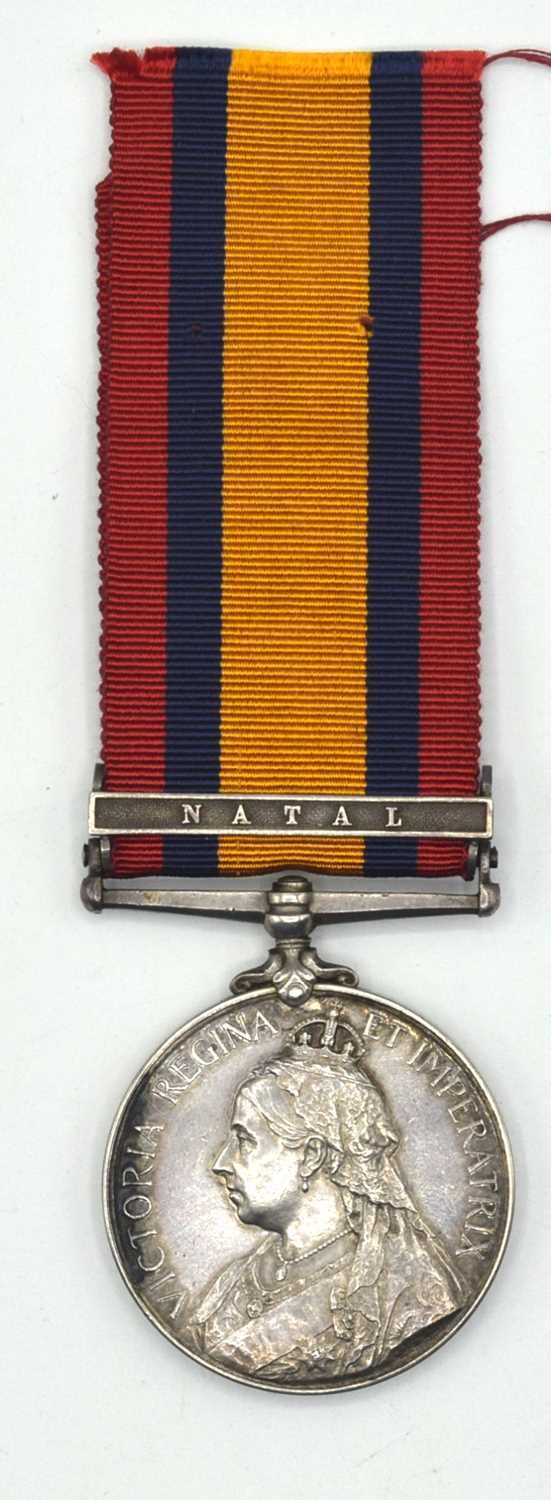 Lot 11 - Victorian Queens South Africa Medal impressed...