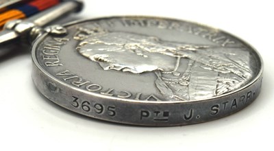 Lot 10 - Victorian Queens South Africa Medal impressed...