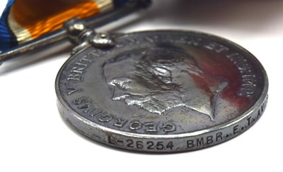 Lot 30 - First World War British medal trio comprising...