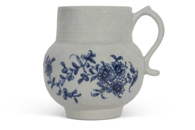 Lot 103 - Lowestoft Porcelain Cider Mug c1765/70
