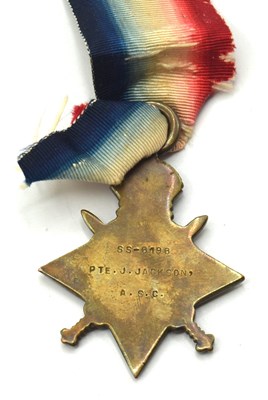 Lot 38 - Three Assorted First World War British Medals...