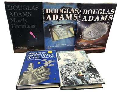 Lot 360 - DOUGLAS ADAMS:5 Titles: THE HITCH-HIKER'S...