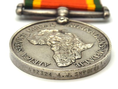 Lot 54 - Second World War African Medal Pair comprising...