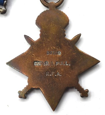 Lot 31 - First World War British Medal Trio comprising...