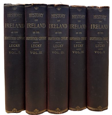 Lot 11 - WILLIAM EDWARD HARTPOLE LECKY: A HISTORY OF...
