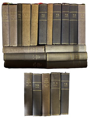 Lot 834 - ONE BOX: THE NAVAL REVIEW - Various compendium...