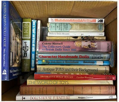 Lot 201 - ONE BOX: Doll and toy collecting, repair etc...