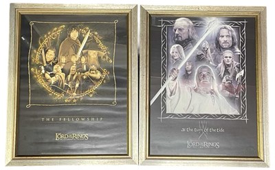 Lot 100 - A pair of limited edition Lord of the Rings...