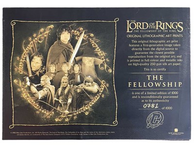 Lot 100 - A pair of limited edition Lord of the Rings...
