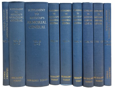 Lot 23 - V AND H. V ROLLAND: SUPPLEMENT TO THE ARMORIAL...