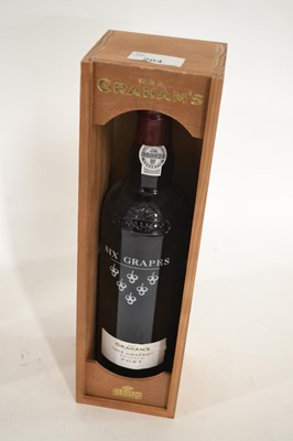 Lot 204 - Graham's "Six Grapes" Reserve Port, 75cl, in...