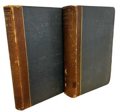Lot 718 - WILLIAM STUBBS: CHRONICLES OF THE REIGNS OF...