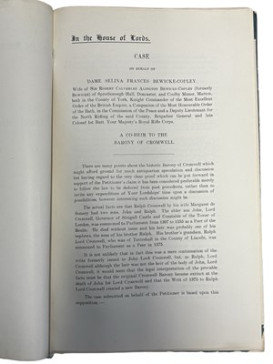 Lot 48 - A C FOX-DAVIES: CASE ON BEHALF OF DAME SELINA...