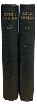 Lot 55 - W H ST JOHN HOPE: MONASTIC MONOGRAPHS -...