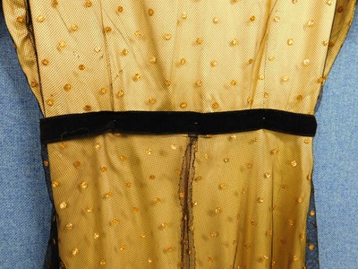 Lot 18 - Two c.1930's lady's dresses, to include an...