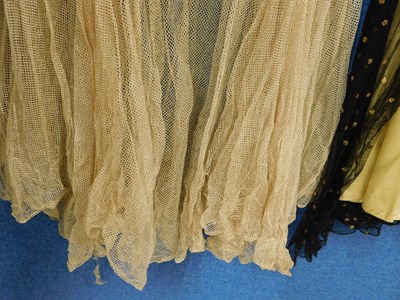 Lot 18 - Two c.1930's lady's dresses, to include an...