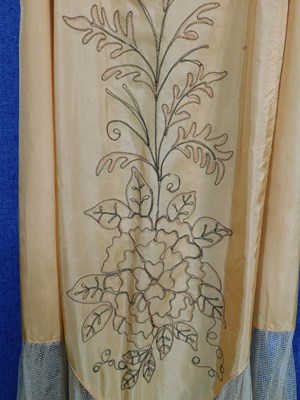 Lot 18 - Two c.1930's lady's dresses, to include an...