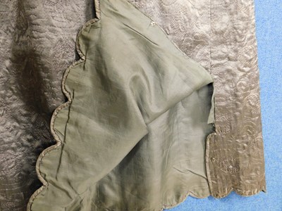 Lot 2 - A lady's late Victorian black jacket with high...