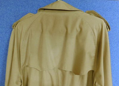 Lot 226 - A gentlemans trench coat by Brooks Bros,...