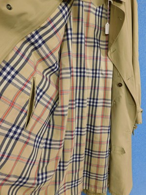Lot 226 - A gentlemans trench coat by Brooks Bros,...