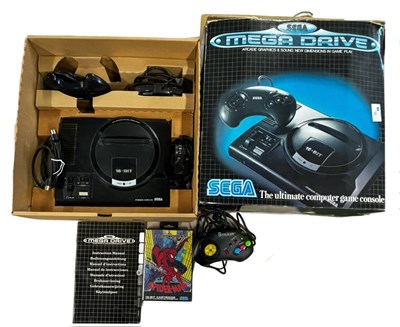 Lot 340 - A boxed Sega Megadrive console, with extra...