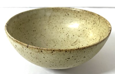 Lot 261 - An Oriental Studio Pottery bowl with a mottled...