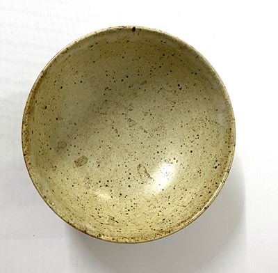 Lot 261 - An Oriental Studio Pottery bowl with a mottled...