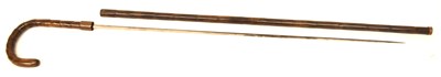 Lot 208 - Late 19th / Early 20th Century bamboo sword...