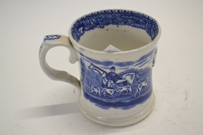 Lot 49 - A mid 19th Century flared pottery mug with...
