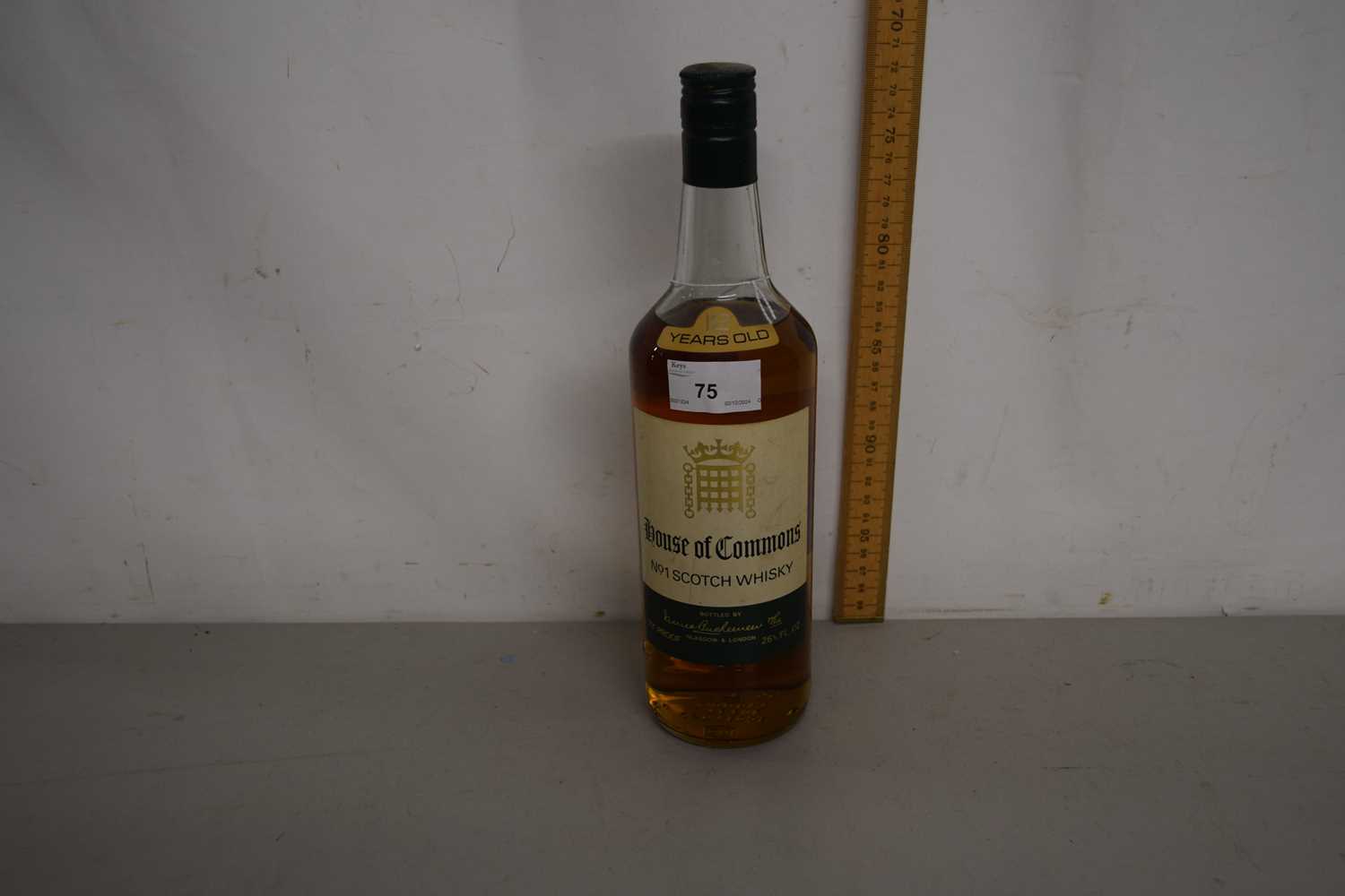 Lot 75 - House of Commons 12 Years Old No.1 Scotch...