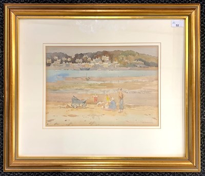 Lot 68 - E.R.Roberts (British, 20th century), "Padstow...