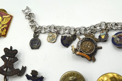 Lot 72 - Quantiy of badges to include S A R shoulder...