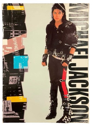 Lot 116 - A tour programme for Michael Jackson's 1988...