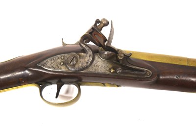 Lot 177 - 18th century flintlock blunderbuss, the 14"...