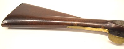 Lot 177 - 18th century flintlock blunderbuss, the 14"...