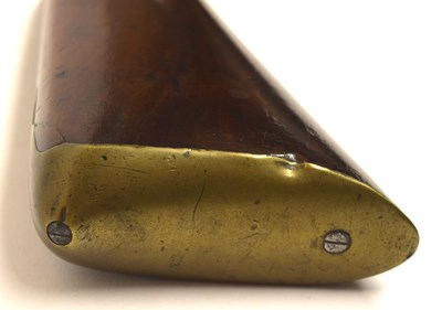 Lot 177 - 18th century flintlock blunderbuss, the 14"...