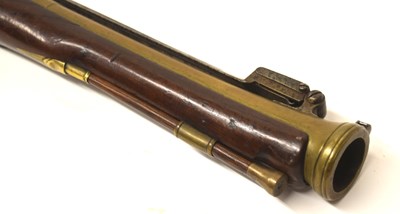 Lot 177 - 18th century flintlock blunderbuss, the 14"...