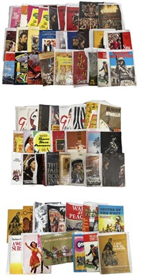 Lot 59 - A large collection of various film brochures